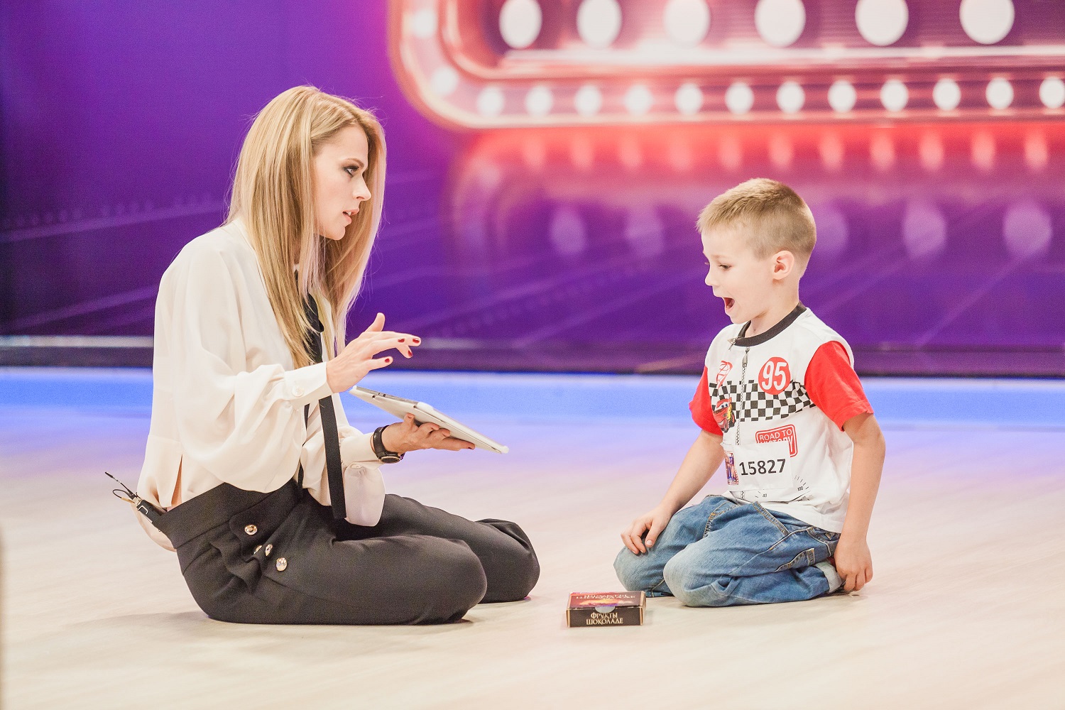 Ольга Фреймут упала на съемках, повторяя сложный трюк